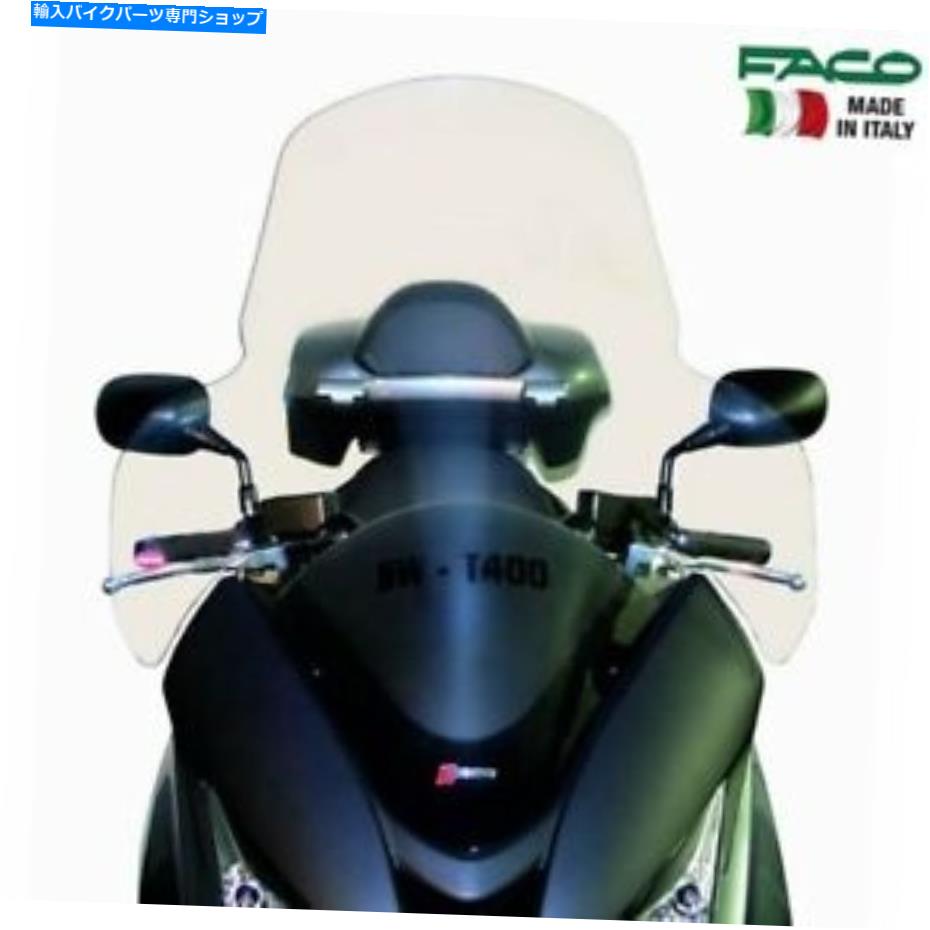 Windshield FACO 23151 Windscreen 4mmクリアホンダFJSシルバーウィングT 400 2009 2014 Faco 23151 Windscreen 4MM Clear Honda Fjs Silver Wing T 400 2009 2014