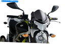 Windshield Puig Naked N.スズキSFV650グラディウス09-15暗い煙のためのスポーツスクリーン PUIG NAKED N.G. SPORT SCREEN FOR SUZUKI SFV650 GLADIUS 09-15 DARK SMOKE