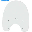 Windshield メンフィス色合い19 OEの交換明確な馬蹄形ウインドシールドハーレーソフト86-17 Memphis Shades 19 OE Replacement Clear Horseshoe Windshield Harley Softail 86-17