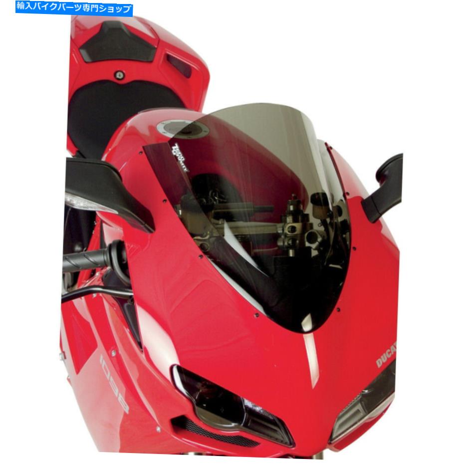 Windshield ゼロ重力ダブルバブルフロントスケーン - DUCATI 1098（煙）16-729-02 Zero Gravity Double Bubble Windscreen - Ducati 1098 (Smoke) 16-729-02