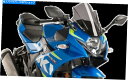 Windshield Puig 9722Fレーシングウィンドスクリーンダークスモーク Puig 9722F Racing Windscreen Dark Smoke