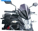 Windshield PUIG 5997F 3mm裸の新世代アクリルのフロントガラスの暗い煙 PUIG 5997F 3mm Naked New Generation Acrylic Windshield Dark Smoke