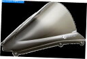 Windshield ゼロ重力16-254-02ダブルバブルフロントスモークスポーツバイク風シールド Zero Gravity 16-254-02 Double Bubble Windscreen Smoke Sport Bike Wind Shield