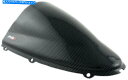 Windshield PUIG 4057Cレーシングフロントウィンドスクリーンカーボン PUIG 4057C Racing Windscreen Carbon