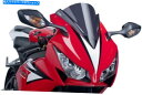Windshield ピングレースフロントウィンドスクリーンダークスモーク5994F Puig Racing Windscreen Dark Smoke 5994F