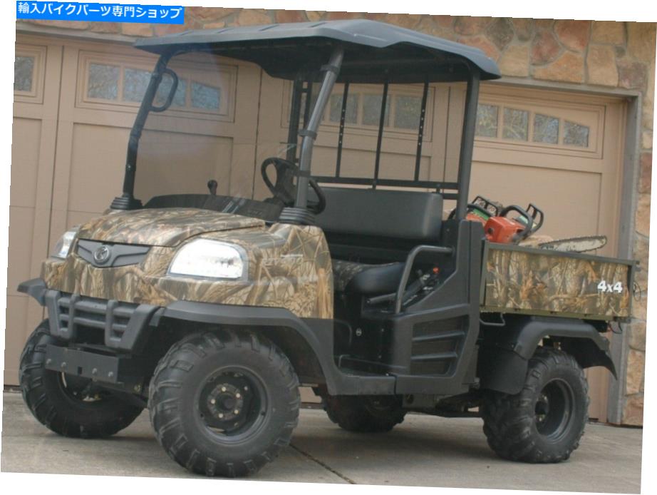 Windshield ܥRTV 900եեȥ饹饤ȥ KUBOTA RTV 900 Full Windshield, light tint