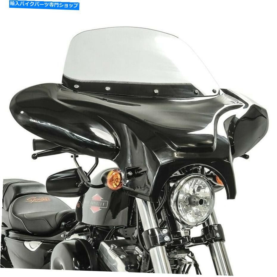 Windshield Honda Rebel 500ե󥰤ΤΥХåȥ󥰥եȥ饹 Batwing Windshield for Honda Rebel 500 Fairing