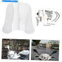 Windshield ユニバーサルABSプラスチックスクーターのオートバイのバイクのフロントウィンドスクリーンのフロントガラス Universal ABS Plastic Scooter Motorcycle Motorbike Front Windscreen Windshield