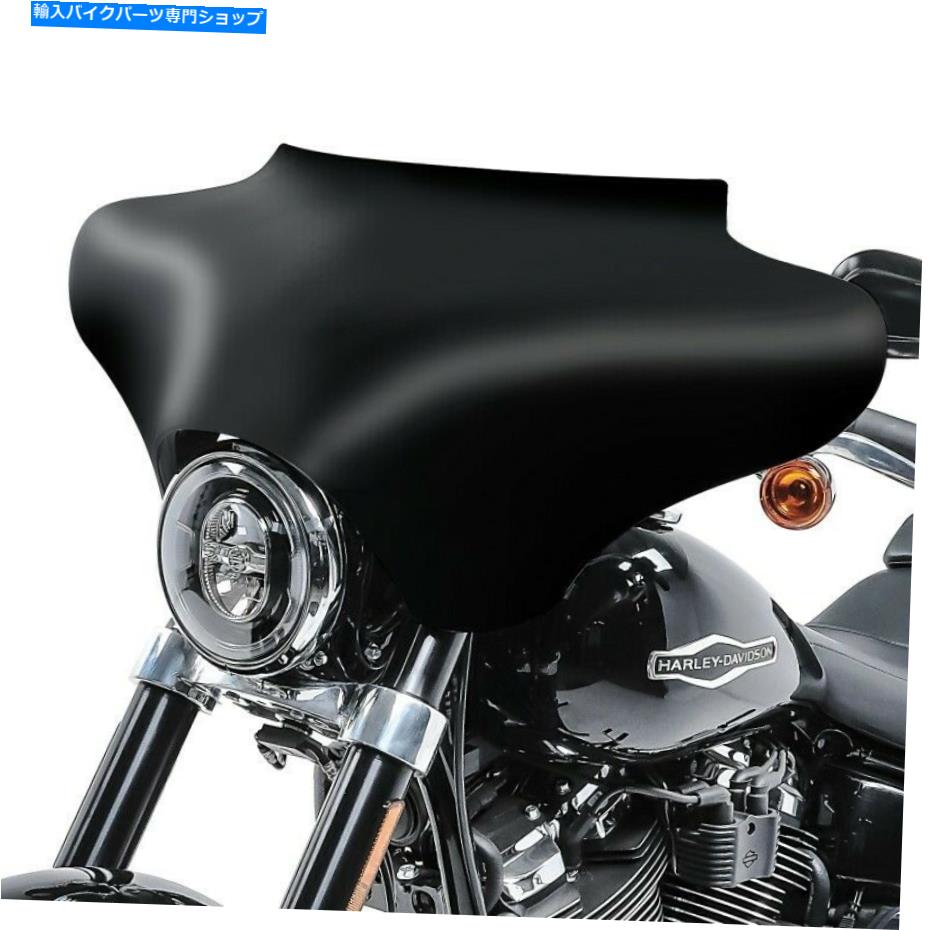 Windshield 勝利のハードボール、ハイボールブラックマットのためのバットウィングフェアリング Batwing Fairing for Victory Hard Ball, High Ball black matt