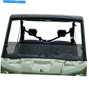 Windshield CAN-AM Defender HD10 16-19汎用ハーフ色付きフロントガラス For Can-Am Defender HD10 16...