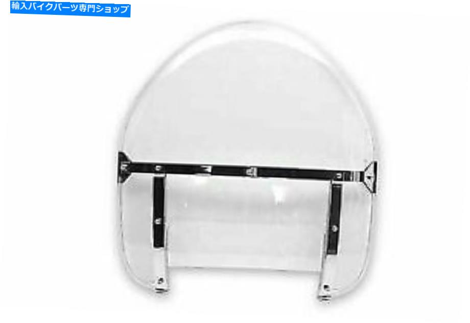 Windshield レプリカの組み立てられたハーレーダビッドソンのV-Twin Replica Assembled Clear Windshield for Harley Davidson by V-Twin