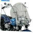 Windshield klock werksフレアビールボードウインドシールド17 "の背の高いクリアハーレーフロリス00-17 Klock Werks Flare Billboard Windshield 17" Tall Clear Harley FL Softail 00-17