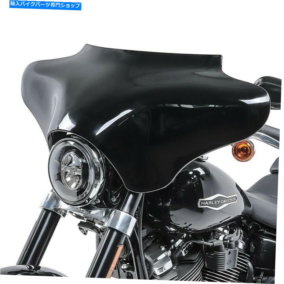 Windshield ビクトリーハードボール、ハイボールブラックのバットウィングフェアリング Batwing Fairing for Victory Hard Ball, High Ball black