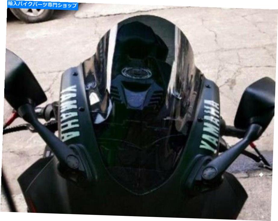 Windshield オートバイアクセサリーヤマハR15スポーティスタイルブラックのためのフロントガラス MOTORCYCLE ACCESSORIES WINDSHIELD FOR YAMAHA R15 SPORTY STYLE BLACK