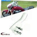 Windshield 2014-2016スズキBoulevard M109R Boss - V Shape Clear Motorcycle Windshield For 2014-2016 Suzuki Boulevard M109R Boss - V Shape