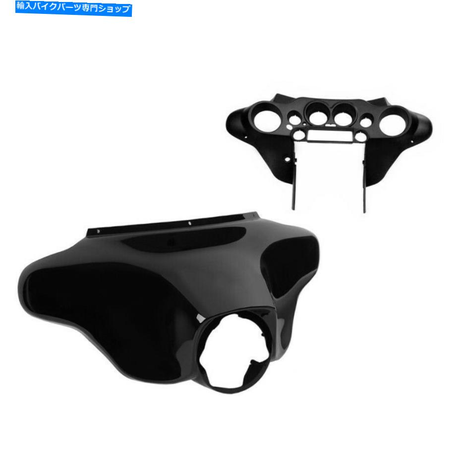 Windshield ハーレーダビッドソンCVO Ultra Classic 11-13ブラックのバットウィングフェアリングセット Batwing Fairing Set for Harley Davidson CVO Ultra Classic 11-13 black