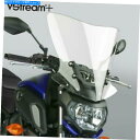 Windshield ヤマハMT-07のための国境VSTREAM + Windscreen - Clear - N20330 National Cycle VStream+ Windscreen for Yamaha MT-07 - Clear - N20330(2)