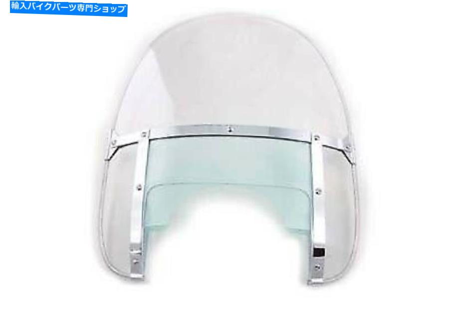Windshield レプリカクリアビーズウィンドシールドフィットハーレー - ダビッドソン Replica Clear Beaded Windshield fits Harley-Davidson