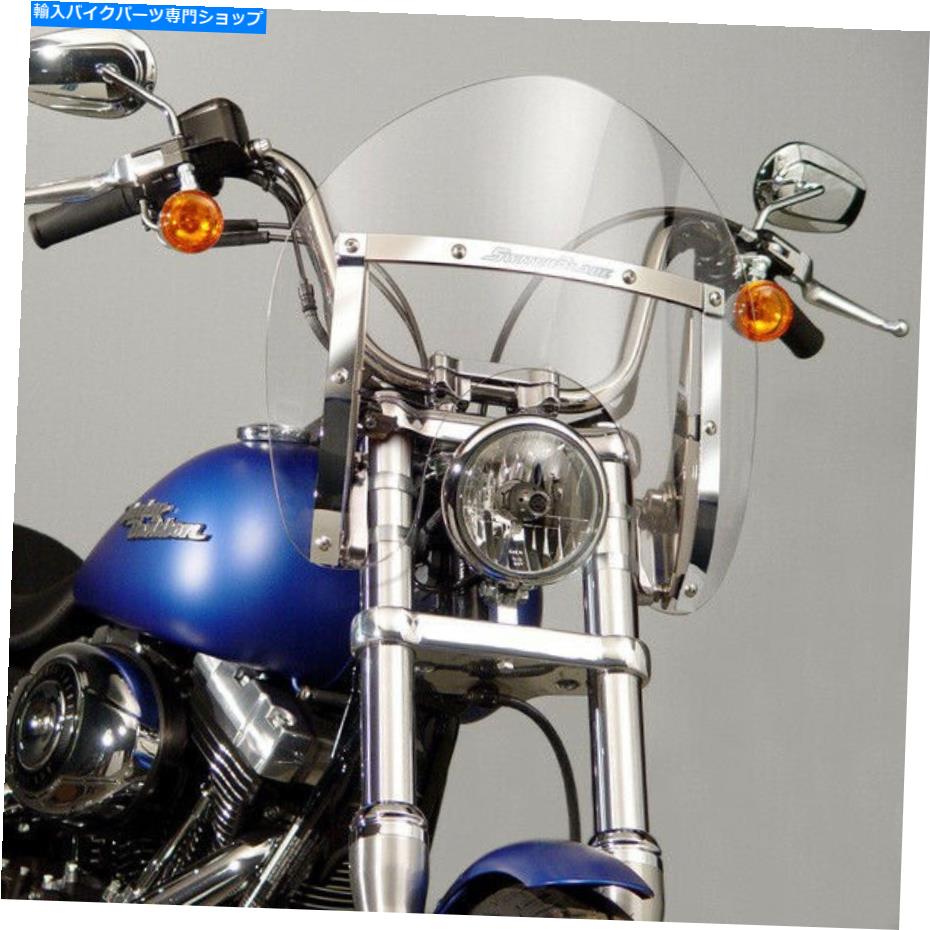Windshield 国連サイクルN21731スイッチブレードショックフロントガラス、クリア、ハーレーダビッドソンニブ！ NATIONAL CYCLE N21731 SWITCHBLADE SHORTY WINDSHIELD, CLEAR, HARLEY DAVIDSON NIB!