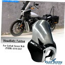 Windshield 18版ハーレーソフトティックストリートボブFXBB背の高いフェアリングカウルマスクw /取り付けキット For 18-up Harley Softail Street Bob FXBB Tall Fairing Cowl Mask w/ Mounting Kit
