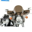 Windshield スリップストリーマSS-20ステルスダークスモークハンドルバーマウント1インチバー Slip Streamer SS-20 Stealth Dark Smoke Handlebar Mounted Windshield for 1