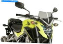 Windshield ピュギ裸の新世代のフロントガラスの煙スポーツ6489H PUIG Naked New Generation Windshield Smoke Sport 6489H