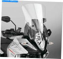 Windshield ナショナルサイクルフェアリングマウントVStream Windshidelの背の高いクリアKTMスーパーアドベンチャー National Cycle Fairing Mount VStream Windshield Tall Clear KTM Super Adventure