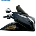 Windshield ウインドベスト風防ガラス - 12 " - インド(暗い煙)66-1240 Wind Vest Windshield - 12" - Indian (Dark Smoke) 66-1240