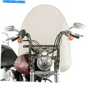 Windshield スリップストーマSS30クラシックウインドシールド22 "スモーク/クロムSS-30-22TFQ Slipstreamer Ss30 Classic Windshield 22" Smoke/Chrome SS-30-22TFQ