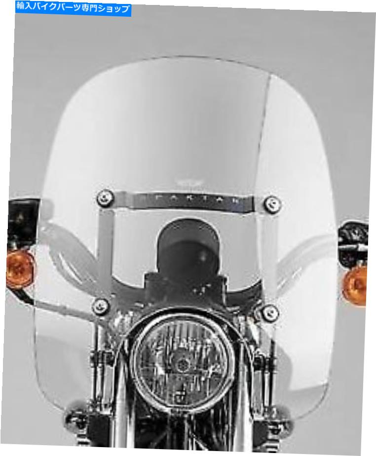 Windshield ナショナルサイクルスパルタンQリリースクリアフロントガラス1990-11ハーレーダビッドソンフル National Cycle Spartan Q-Release Clear Windshield 1990-11 Harley Davidson FLST