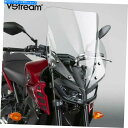 Windshield 国会サイクルVSTREAM TOURK CLEAR 21.38「背の高いヤマハFZ-09 2017 2017 2017 National Cycle VStream Touring Clear 21.38" Tall Yamaha FZ-09 2017 2018