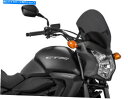 Windshield PUIG 7009F裸の自転車のフロントスクリーンの暗い煙 PUIG 7009F Naked Bike Windscreens Dark Smoke(2)