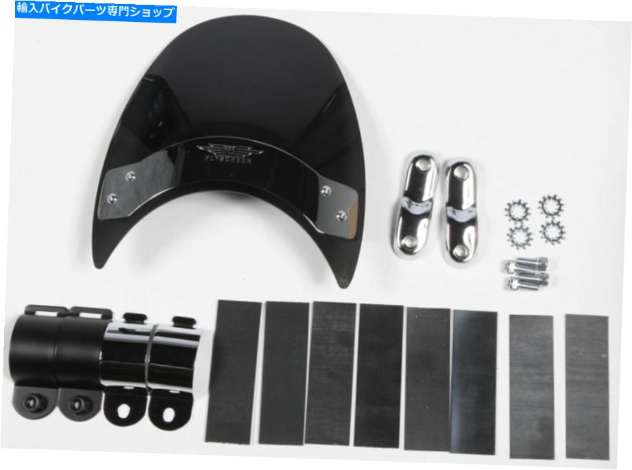 Windshield ナショナルサイクルフライスクリーンウィンドスクリーンダークスモークN2535 MCハーレーダビッドソン NATIONAL CYCLE FLYSCREEN WINDSCREEN DARK SMOKE N2535 MC Harley-Davidson