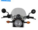 Windshield MRAオートバイのフロントガラス用ホンダ逆転500 ''17-'19 |灰色の煙 MRA MOTORCYCLE WINDSHIELD FOR HONDA REBEL 500 ’17-’19 | SMOKE GREY
