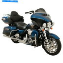 Windshield 5 "ブラックフレアフロントガラスハーレー2015 Electra Glide Ultra Classic Low Flhtcul 5" Black Flare Windshield Harley 2015 Electra Glide Ultra Classic Low FLHTCUL