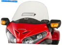 Windshield SlipStreamer S-267 Windshield - 19in。 - ベントS-267-19Vホンダ55-9675でクリア Slipstreamer S-267 Windshield - 19in. - Clear with Vent S-267-19V HONDA 55-9675