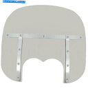 Windshield メンフィスシェードメンフィス脂肪13 "Windshield W /デュアルカットアウト太陽MEM6639 Memphis Shades Memphis Fats 13" Windshield w/Dual Cutout Solar MEM6639