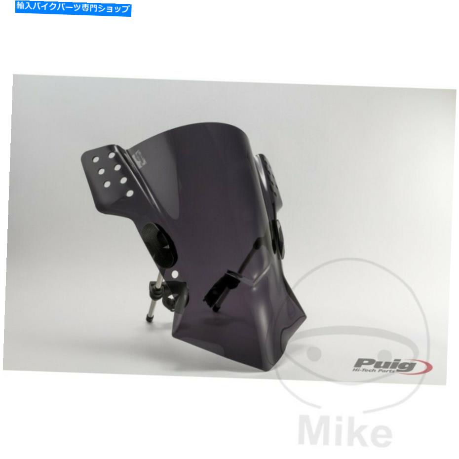 Windshield Puig Dark Rafaleスクリーン/フロントガラス川崎Z 1000 Dスペシャル2013 PUIG Dark Rafale Screen / Windshield Kawasaki Z 1000 D Special 2013