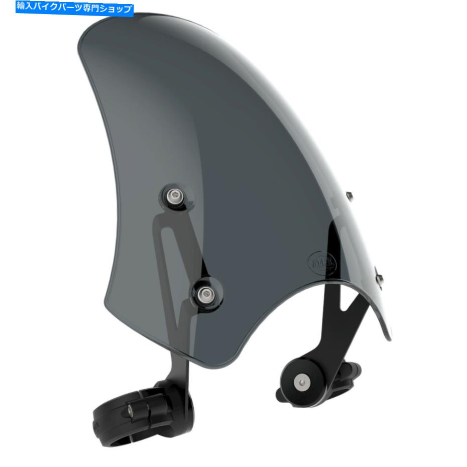 Windshield ハーレー - ダビッドソンFXDCスーパーグライド（2006-14） - ダーツマーリンフライスクリーンダークタント Harley-Davidson FXDC Super Glide (2006-14) - Dart Marlin Flyscreen in Dark Tint