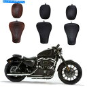 シート Harley Sportster XL 1200 883 48 72フロントドライバーソロシート+リアの乗客 For Harley Sportster ...