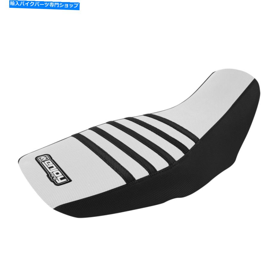 シート 2013-2015ホンダGROM MSX 125黒/白/ブラックリブシートカバーをお楽しみくださいMFG 2013-2015 HONDA Grom MSX 125 BLACK / WHITE / BLACK RIBBED SEAT COVER Enjoy MFG