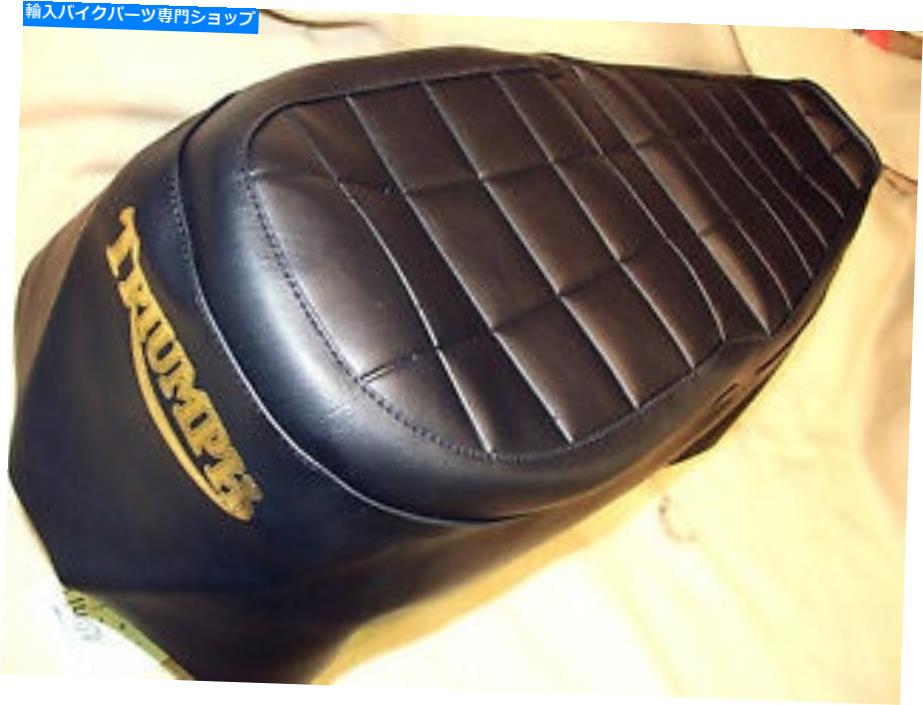 シート Triumph T140 Dシートカバー最高品質 TRIUMPH T140 D SEAT COVER TOP QUALITY