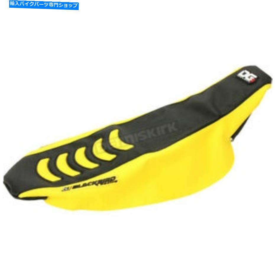 シート ブラックバードレーシングブラック/イエローダブルグリップ3シートカバー - 1318hus Blackbird Racing Black/Yellow Double Grip 3 Seat Cover - 1318HUS