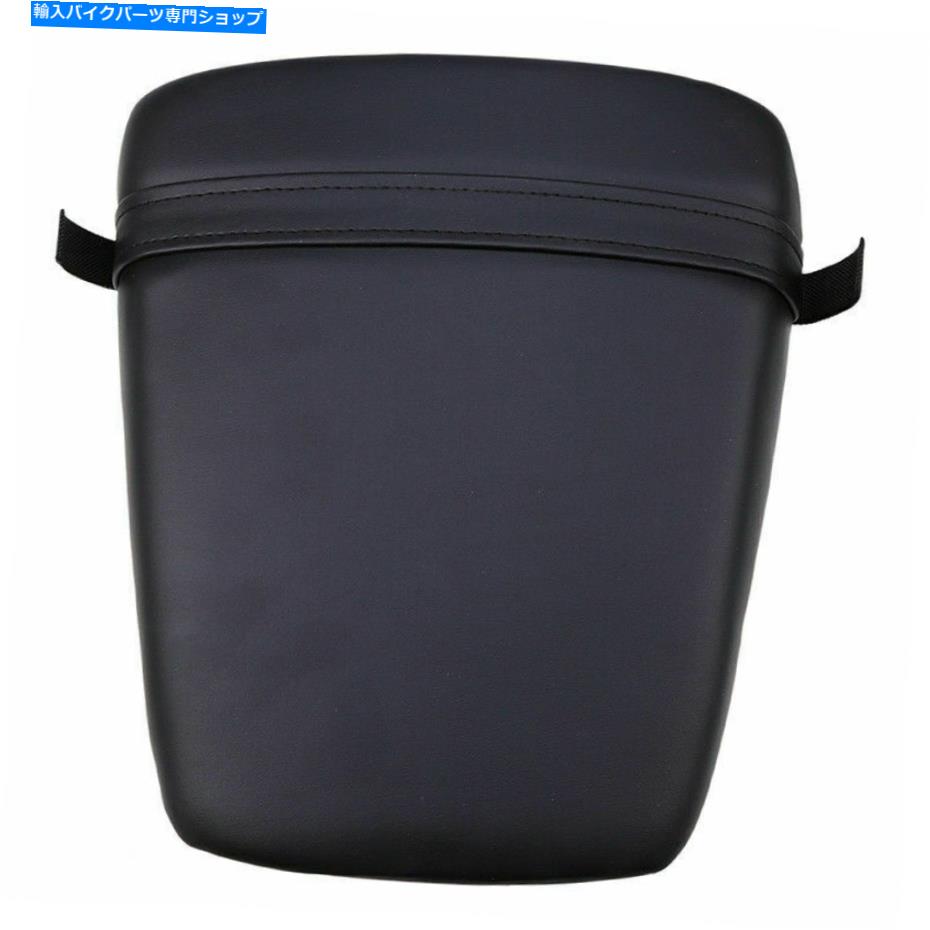 シート ヤマハYZF-R6 1998-2002のための革の助手席クッションカバーパッドピリオンフィット Leather Passenger Seat Cushion Cover Pad Pillion Fit For Yamaha YZF-R6 1998-2002