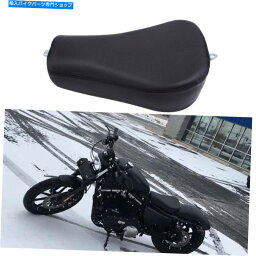 シート ブラックフロントドライバーソロシートクッションハーリースポーツスターアイアン883 48 72 1200 XL Black Front Driver Solo Seat Cushion for Harley Sportster Iron 883 48 72 1200 XL