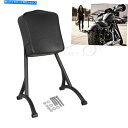 シート ハーリースポーツスターXL883 XL1200のための乗客のSissy Barの背もたれのクッションシートパッド Passenger Sissy Bar Backrest Cushion Seat Pad For Harley Sportster XL883 XL1200