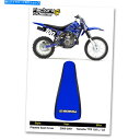 シート 2000-2007ヤマハTTR 125 L-LEブラック/ブループリーツシートカバー 2000-2007 Yamaha TTR 125 L-LE Black/Blue Pleated SEAT COVER BY Enjoy Mfg