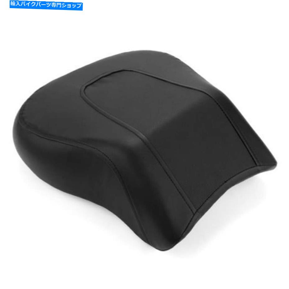 シート ハーレーファットボーイFLSTF 08-14のための後部助手席座席ピリオンパッドソフトレザー Rear Passenger Seat Pillion Pad Soft Leather For Harley Fatboy FLSTF 08-14 AS