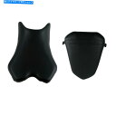 シート 黒の前部リアライダー運転席クッションフィットヤマハYZF R1 YZF-R1 07-2008 Black Front Rear Rider Driver Seat Cushion Fit For Yamaha YZF R1 YZF-R1 07-2008