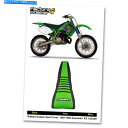 楽天Us Custom Parts Shop USDMシート KAWASAKI KX 125-250シートカバーフィット1992 1993ブラック/グリーン/ブラックリブスイーツMFG KAWASAKI KX 125-250 Seat Cover fit 1992 1993 BLACK/GREEN/BLACK RIBBED Enjoy MFG